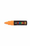 Krijtstift - Chalkmarker - Universele Marker - Uni Posca Marker - oranje - PC-7M - 4,5mm - 5,5mm - Medium Punt - 1 stuk