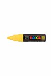 Krijtstift - Chalkmarker - Universele Marker - Uni Posca Marker - geel - PC-7M - 4,5mm - 5,5mm - Medium Punt - 1 stuk