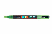Krijtstift - Chalkmarker - Universele Marker - Uni Posca Marker - 6 Groen Glitter - PC-3ML - 0,9mm - 1,3mm - 1 stuk
