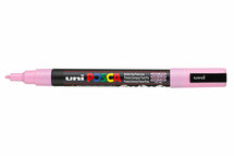 Krijtstift - Chalkmarker - Universele Marker - Uni Posca Marker - 51 lichtroze - PC-3M - 0,9mm - 1,3mm - 1 stuk