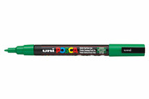 Krijtstift - Chalkmarker - Universele Marker - Uni Posca Marker - 6 donkergroen - PC-3M - 0,9mm - 1,3mm - 1 stuk