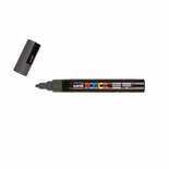 Posca Marker - Universele Stift - Paintmarker - #82 Donker Grijs - PC-5M - Lijndikte 1,8-2,5mm - Posca - 1 stuk