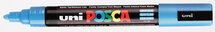 Posca Marker - Universele Stift - Lichtblauw - Papier, Karton, Metaal, Hout, Plastic, Keramiek - Lijndikte 2,5mm - Posca - 1 stuk