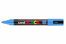 Posca Marker - Universele Stift - Hemelsblauw - Papier, Karton, Metaal, Hout, Plastic, Keramiek - Lijndikte 2,5mm - Posca - 1 stuk