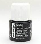 Pebeo porseleinverf 201 chalkboard black 45 ml