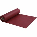 Tafelloper - Lang Tafelkleed - Smal Tafelkleed - Wijnrode Tafelloper - Tafeltextiel Wijnrood - Feestelijk - Luxe Tafeltextiel - Elegante Tafeldecoratie - Imitatiestof - 35cm x 10 mtr