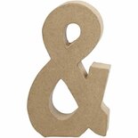 Symbool & MDF - Houten Symbool - DIY Houten Decoratie - Knutselen Met MDF - 19,9 cm Houten Symbool
