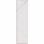 Patchwork Liniaal - DIY Precisie Liniaal - Creatieve Hobby Liniaal Voor Quilten - Decoratieve Patchwork Tool - Formaat 15x60cm - Set Van 1