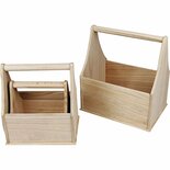 Flessenhouder, afm 24x17,5x28 cm, 3 stuk/ 1 set