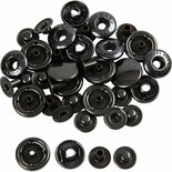Drukknopen - Metalen Drukknopen - DIY Knutselen - Herbruikbare Sluiting - Handige Set - 10 Stuks