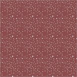 Inpakpapier - Donkerrood - Sterren & Manen Motief - 50 cm Breed - 80 gr - 100 m Rol - Luxe Cadeaupapier voor Feestelijke Verpakkingen