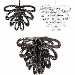 Papieren kegels, H: 6,8 cm, 120 gr, 6 stuk
