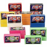 Soft Clay - Boetseerklei - Zachte Klei - Klei Set - Boetseerklei Assortiment - Kleuren Assortiment - 24x500 gr - 8 Kleuren - 13x6x4 cm