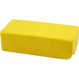 Soft Clay - Niet Drogend - Geel - DIY, Kleien - 13x6x4cm - 500gr - Soft Clay - 1 stuk