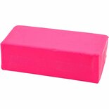 Soft Clay - Niet Drogend - Neon Roze - DIY, Kleien - 13x6x4cm - 500gr - Soft Clay - 1 stuk