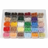 Starterset Foto Kralen - DIY Fotokralen Maken - Gepersonaliseerde Sieraden - Zelf Kralen Bedrukken - Hobby Sieraden Set - Knutselkralen Set - Medium Formaat - 1 Set