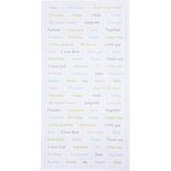Stickers Baby - Zelfklevende-Stickers - 12x23 cm - 2x84 Stuks - DIY-Decoratie - Feest & Scrapbooking