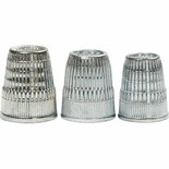 Vingerhoedjes - Duurzame Vingerbescherming Voor Handnaaiwerk - DIY Naaiprojecten - Set van 3 Maten - Handwerk Accessoire - Handwerk Gereedschap - Naaien En Borduren