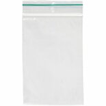 Zip Lock Zakjes - Opbergzakjes - Cadeauzakjes - Hersluitbare Zakken - Transparant - 8x12cm - Dikte:0,05mm - 100 stuks