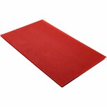 Rood Bijenwas Vel - DIY Kaarsenwasvel - Natuurlijke Was Voor Hobby Kaarsenmakerij - Formaat 20x33 cm - Bijenwas Platen - Kaarsen Maken - Milieuvriendelijk