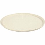 Houten Dienblad - Rond Dienblad - DIY Tafeldecoratie - Theeservies Plateau - Luxe Houten Plateau - Zelf Te Beschilderen - Handgemaakt Houten Dienblad - H 2 cm - D 30 cm - 1 Stuk