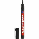 Permanent Marker - Zwarte Marker - DIY Schrijfmateriaal - Edding Stift Voor Papier - Lijndikte 1mm - Creatieve Hobby Marker - Voor Karton - 1 Stuk