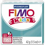 FIMO Kids Boetseerklei Turquoise - Klei Voor Kinderen - Hobbyklei - Knutselklei - Zacht en Glad - Sieraden Maken - 42 gram