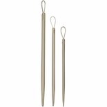 Garennaald Set - Plastic Naalden - Voor Macramé, Breiprojecten & DIY Handwerk - Dikke Draad Naalden - Duurzaam Handwerk Accessoire - Lengtes 6+7+8,5 cm - Set van 1 Stuk