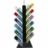 Glas- en Porseleinstiften โ Glasdecoratie Stiften โ Porselein Schrijven โ Glitter Stiften โ Glasdecoratie โ Keramiek Stiften โ Glas- en Keramiek Stiften โ Stiften Display โ Incl. Display - Lijndikte: