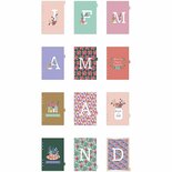 Index Divider - Goud Rood Koraal - A5 Formaat - DIY Planner Accessoires - Hobby Divider - Set Van 12 - 1 Stuk