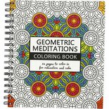 Kleurboek Geometric - Creatief Kleurboek - Patronen Kleurboek - Anti-Stress Kleurboek - Mandala Kleurboek - Volwassenen Kleurboek - Kunst Kleurboek - 19,5x23 cm - 64 Pagina's - 1 Stuk