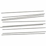 Metalen Staaf - Kleine Staven Set - DIY Metalen Staafjes Voor Creaties - Decoratief Metaal Voor Hobby - Lengte 20cm - Diameter 2mm - Set Van 10 Stuks
