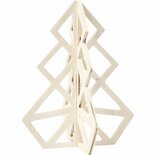 Kerstboom, H: 20 cm, B: 16 cm, 1 stuk