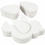Waxinelicht - Glazen Waxinelichthouder Voor Decoratie - Diameter 9,8 cm, Hoogte 8 cm - 6 Stuks