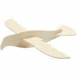 Vredesduif Houten Decoratie - Hangende Duif - 7,5x9,5 cm - 10 Stuks - Voor Feest- en Cadeaudecoratie