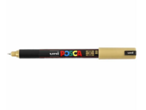 Krijtstift - Fineliner - Universele Marker - 25 Goud - Uni Posca Marker - PC-1MR - 0,7mm - 1 stuk