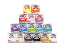 FIMO® Kids Boetseerklei - Zachte en Veilige Kinderklei - DIY Klei in Diverse Kleuren - Geschikt Voor Creatieve Projecten en Speelplezier - 42 g per pakje - 32 stuks