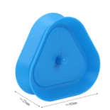 Speelkaarthouder - Driehoek Klem Voor Kaarten - Handsfree Kaarten - Kinderen Kaarten Vast Houden Hulp - Voor 10 tot 12 Kaarten - Blauw - 8x2,5cm