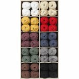 Textielgaren - Katoengaren - Handwerkgaren - Breigaren - Haakgaren - DIY Macramé Garen - Duurzaam Garen - Kwaliteitsgaren Voor Knutselen & Mode - 45m - 100 Bollen