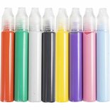 Kaarsenstiften, diverse kleuren, 8x30ml