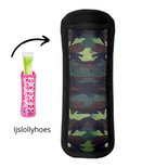Ijslollyhoes - Ijsjeshouder - Popsicle Holder - Houder Voor Push Up Ijsjes - Calippo Houder - Tube Ijsjes Houder - Ijs Stick Houder - Vriesijsjes - Camouflage