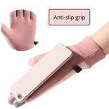 Vrouwen Touchscreen Handschoenen - Winterhandschoenen Dames Fleece - Handschoenen Met Touchscreen - Dunne Windproof Handschoenen - Fietshandschoenen Herfst Winter - Windproof - Warm - Comfortabel - Zw