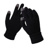 Heren Touchscreen Handschoenen - Winterhandschoenen Fleece - Handschoenen Met Touchscreen - Windproof Handschoenen - Fietshandschoenen Herfst Winter - Windproof - Warm - Comfortabel - Zwart