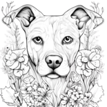 Kleurboek Honden  Kleurboek met Hondenprints  Kleurboek Volwassenen Honden  Kleurboek Kinderen Honden  DIY Kleurboek Honden  Relax Kleurboek Honden   Colorbook Dogs - 20x20cm - 22 Kleurplaten