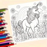 Kleurboek Unicorn  Eenhoorn Kleurboek  Kleurboek Kinderen Eenhoorns  Kleurboek Unicorn  Eenhoorn Kleurplaten  Kleurboek Unicorn Cadeau  Kleurboek Fantasie Eenhoorns  Kleurboek Kinderen Fantasie