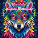 Kleurboek Dieren Mandala - Mandala Kleurplaten Dieren - Kleurboek Volwassenen Dieren - Ontspanning Mandala Patronen - Mandala Tekeningen Dieren - Mandala Animals Paradise - 20 Kleurplaten - 20x20cm