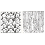 Abstract Kleurboek  Kleurboek Abstracte Kunst  Kleurboek Volwassenen Abstract  Abstracte Kleurplaten  Creatief Modern Abstract Art - Abstracte kunst  Geometrische kleurplaten - 20x20cm - 20 Kleur