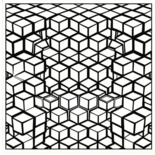 Abstract Kleurboek  Kleurboek Abstracte Kunst  Kleurboek Volwassenen Abstract  Abstracte Kleurplaten  Creatief Modern Abstract Art - Abstracte kunst  Geometrische kleurplaten - 20x20cm - 20 Kleur