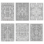 Kleurboek Mandala Doolhoven  Mandala Kleurplaten  Kleurboek Volwassenen  Creatieve Kleurboeken  Mandala Doolhof Kleurboek  Kleurboek Uitdaging  Kleurboek Met Doolhoven - A4 - 40 Kleurplaten