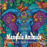 Kleurboek Dieren Mandala - Mandala Kleurplaten Dieren - Kleurboek Volwassenen Dieren - Ontspanning Mandala Patronen - Mandala Tekeningen Dieren - Animal Mandala - 20 Kleurplaten - 20x20cm